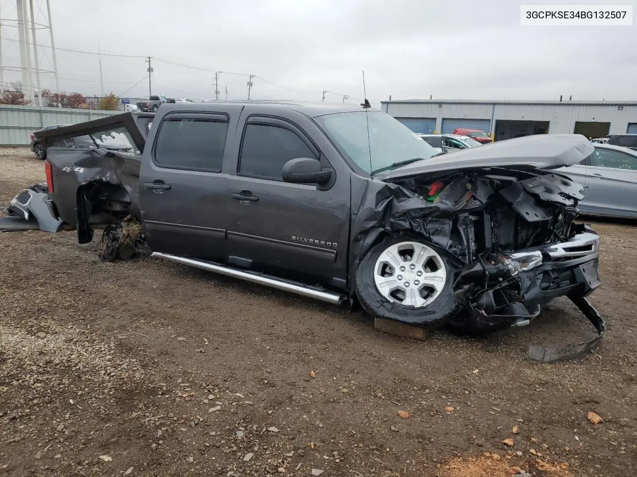 3GCPKSE34BG132507 2011 Chevrolet Silverado K1500 Lt