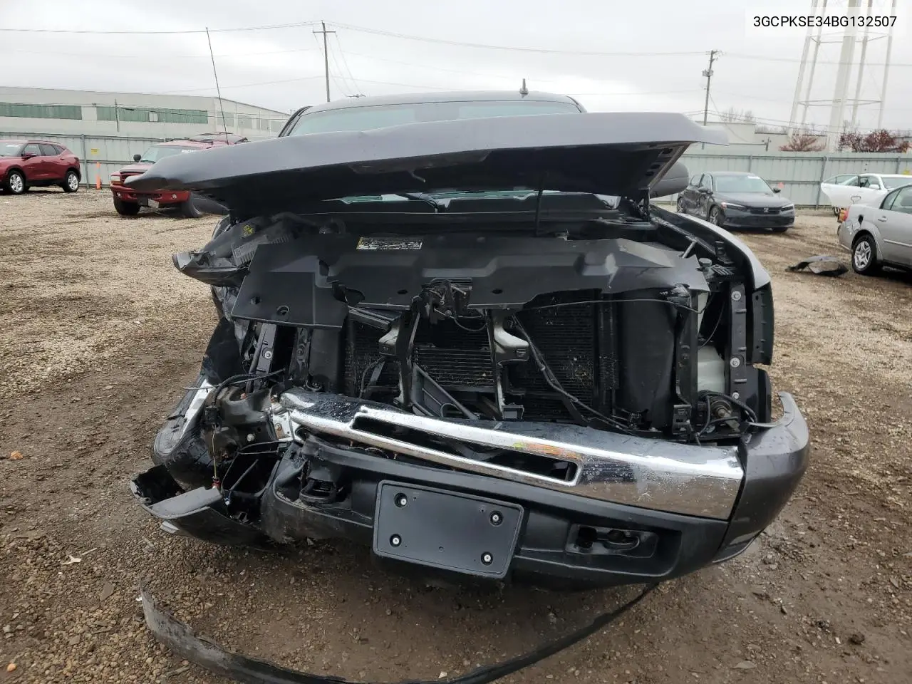 3GCPKSE34BG132507 2011 Chevrolet Silverado K1500 Lt