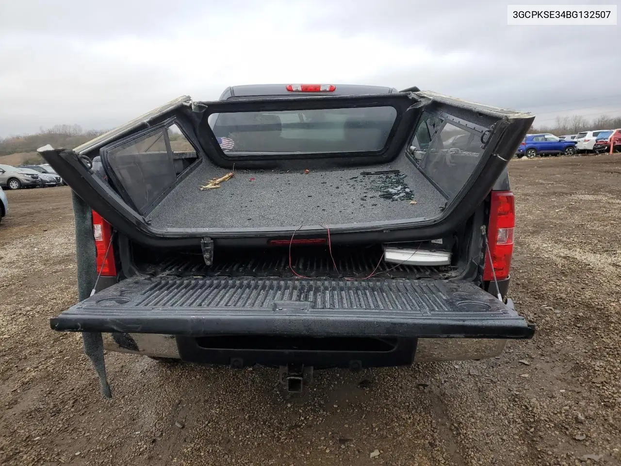 3GCPKSE34BG132507 2011 Chevrolet Silverado K1500 Lt