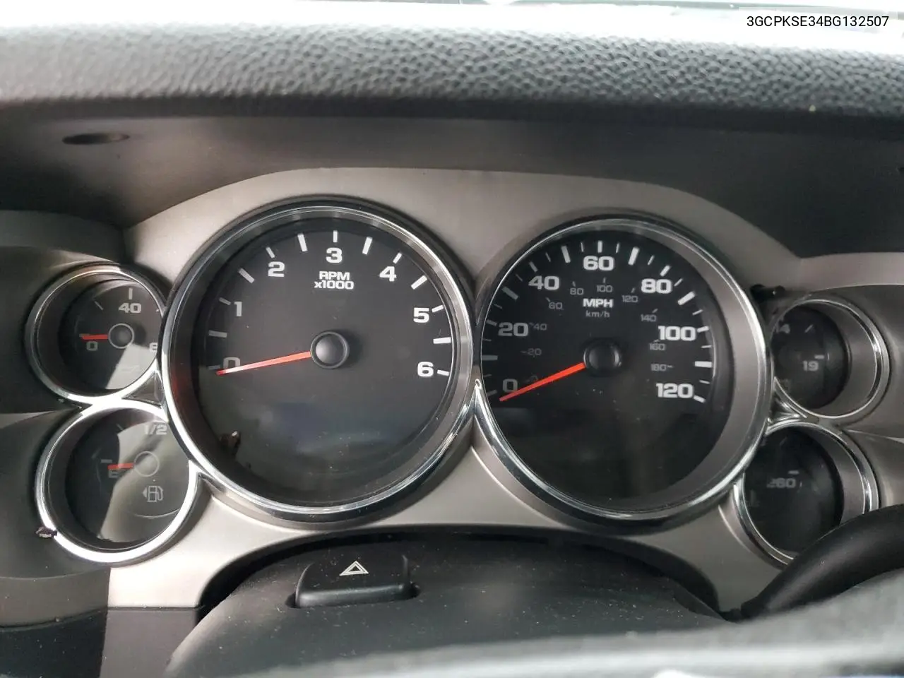 3GCPKSE34BG132507 2011 Chevrolet Silverado K1500 Lt