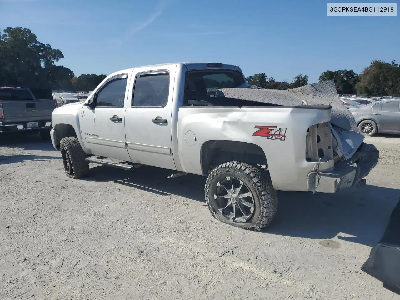 3GCPKSEA4BG112918 2011 Chevrolet Silverado K1500 Lt