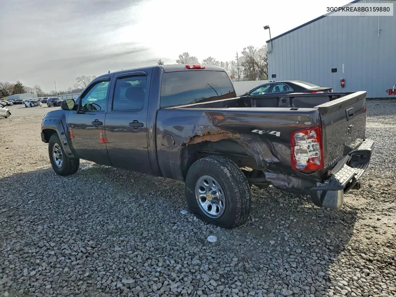 3GCPKREA8BG159880 2011 Chevrolet Silverado K1500 Ls