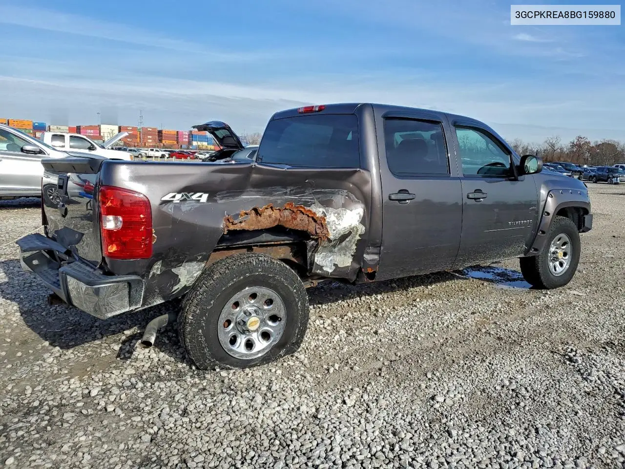 3GCPKREA8BG159880 2011 Chevrolet Silverado K1500 Ls