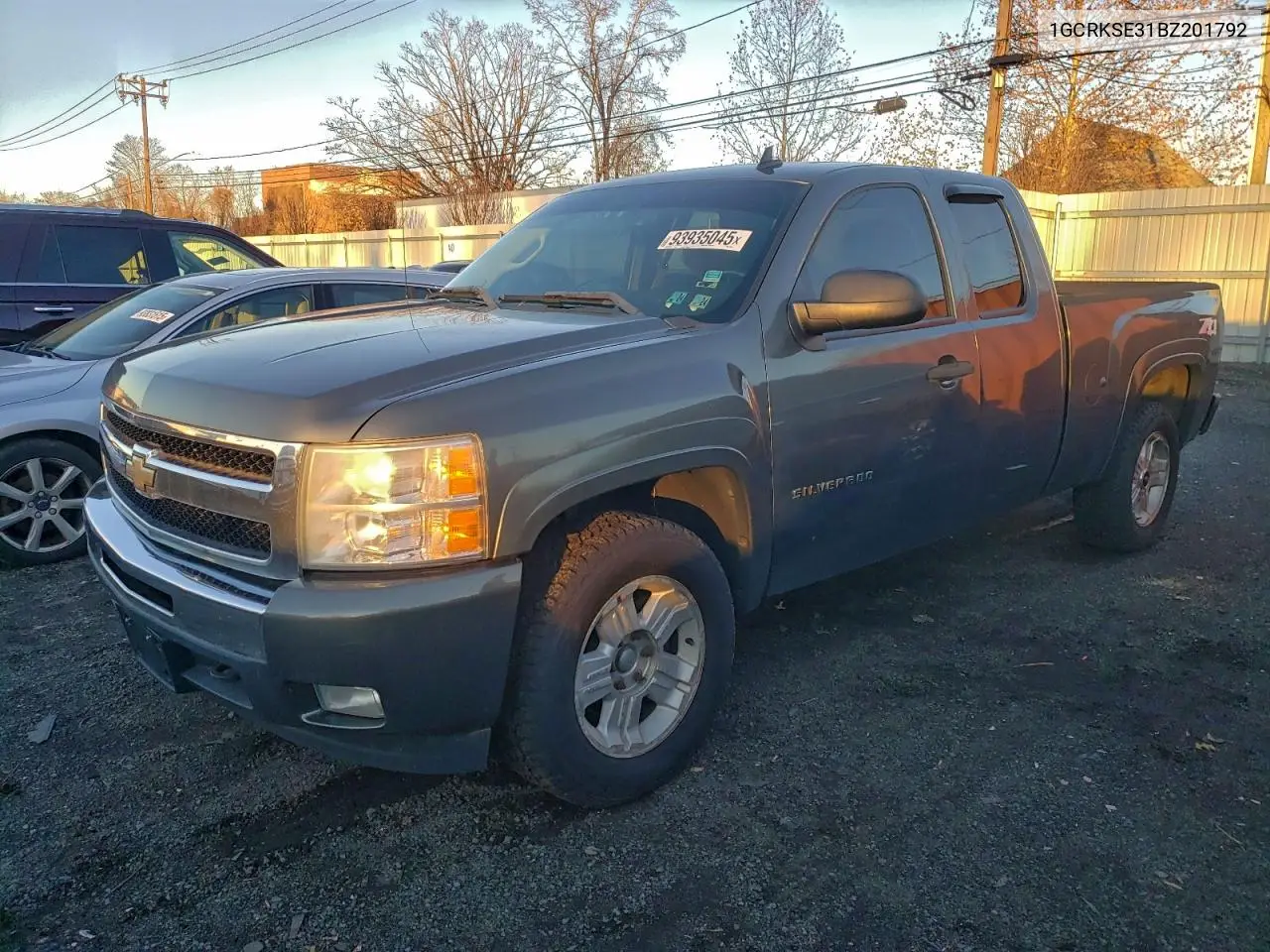 1GCRKSE31BZ201792 2011 Chevrolet Silverado K1500 Lt