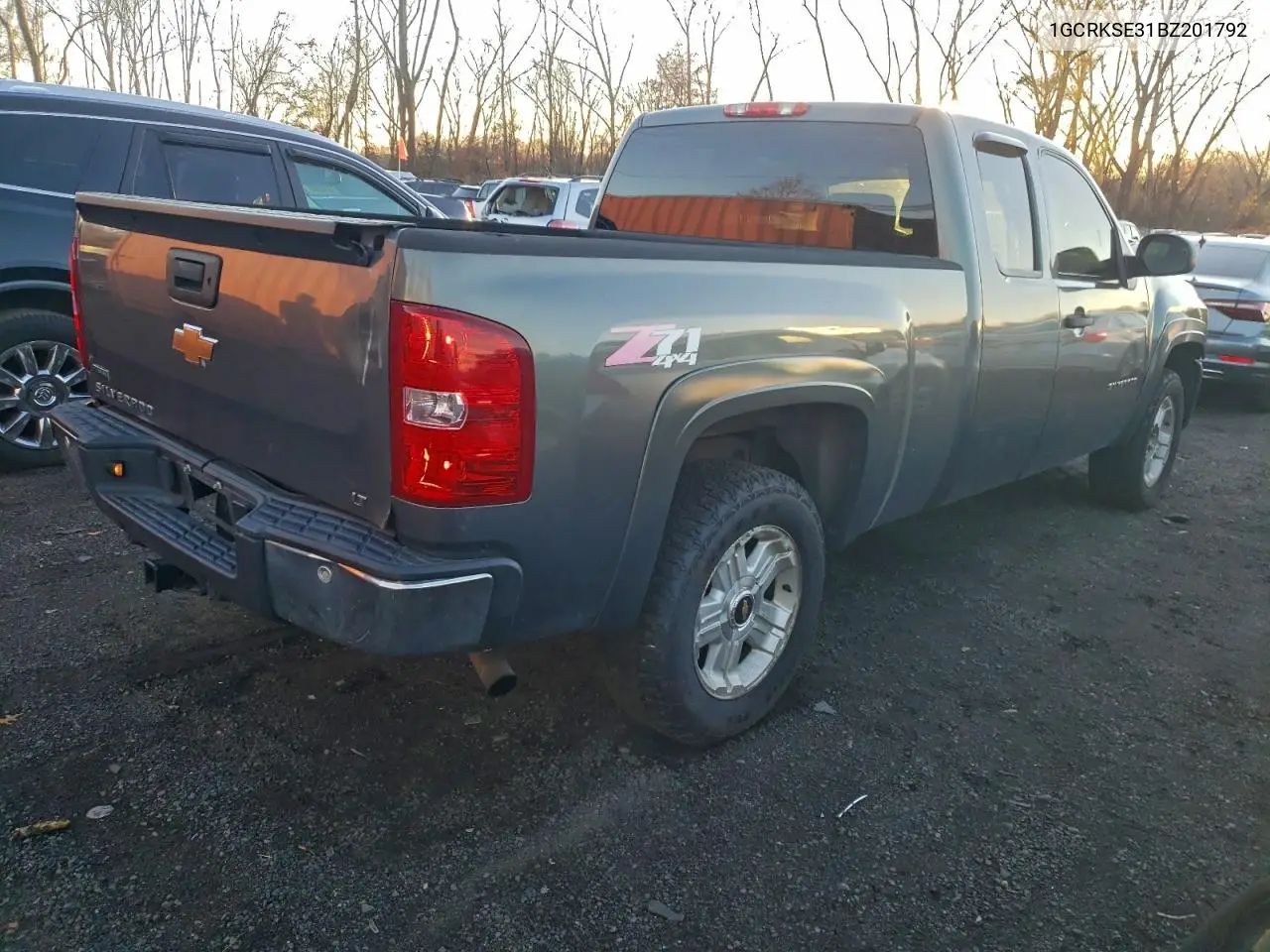 1GCRKSE31BZ201792 2011 Chevrolet Silverado K1500 Lt