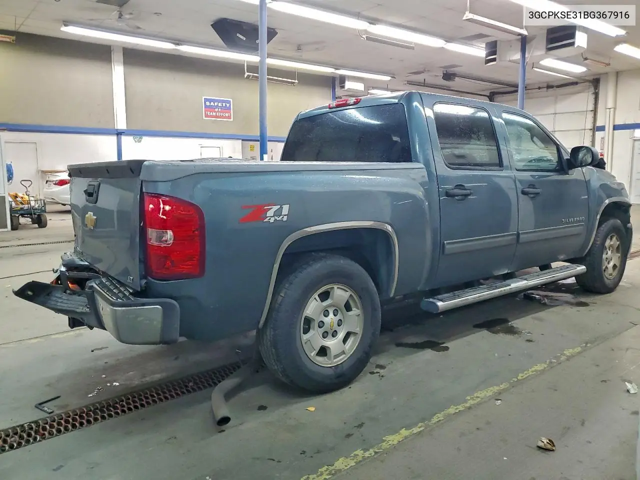3GCPKSE31BG367916 2011 Chevrolet Silverado K1500 Lt