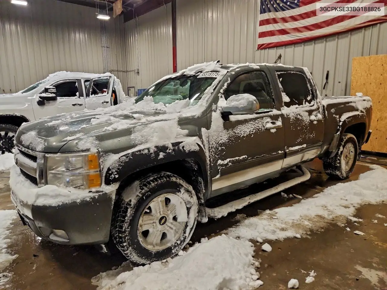 3GCPKSE33BG188826 2011 Chevrolet Silverado K1500 Lt