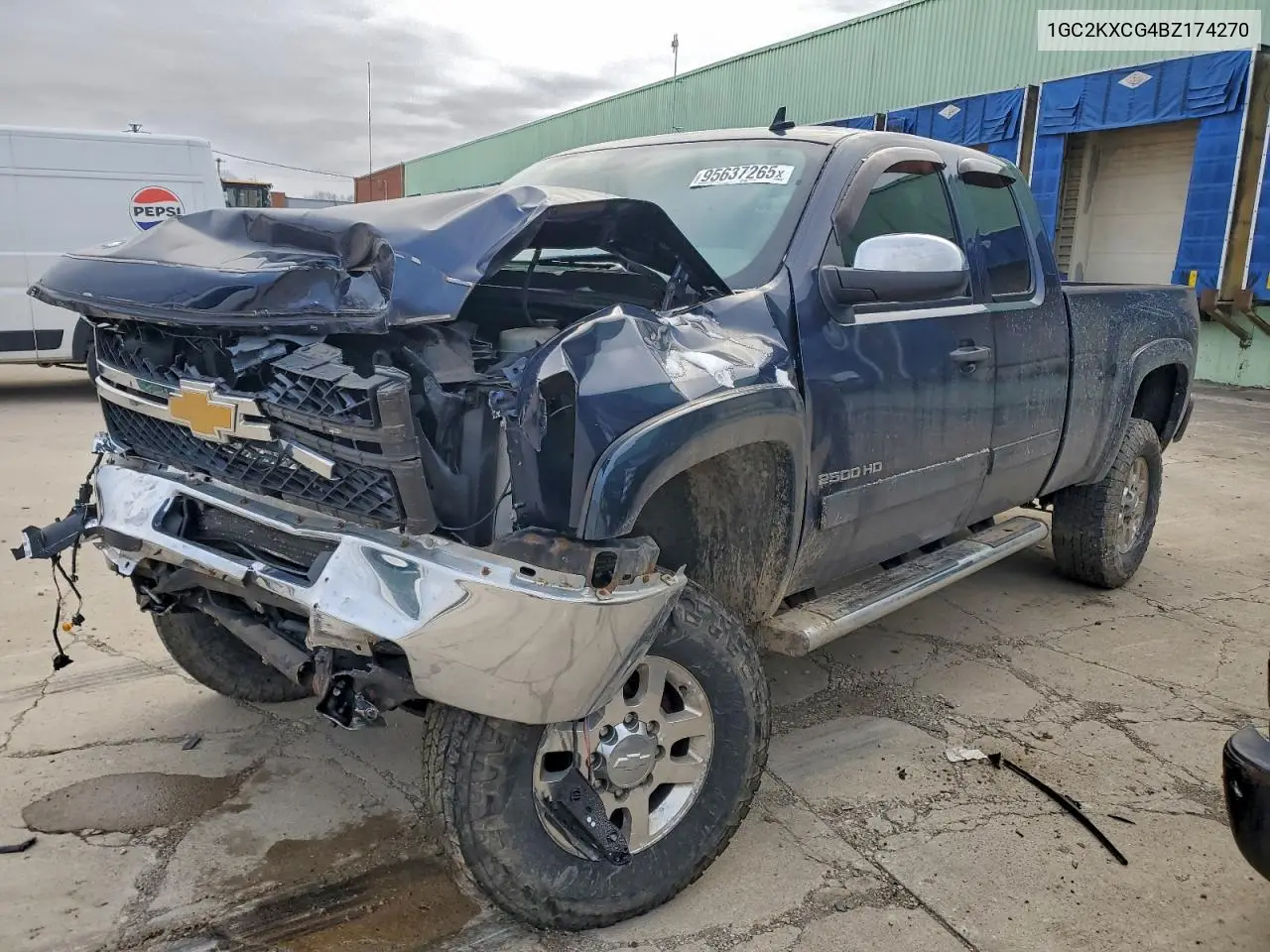 1GC2KXCG4BZ174270 2011 Chevrolet Silverado K2500 Heavy Duty Lt
