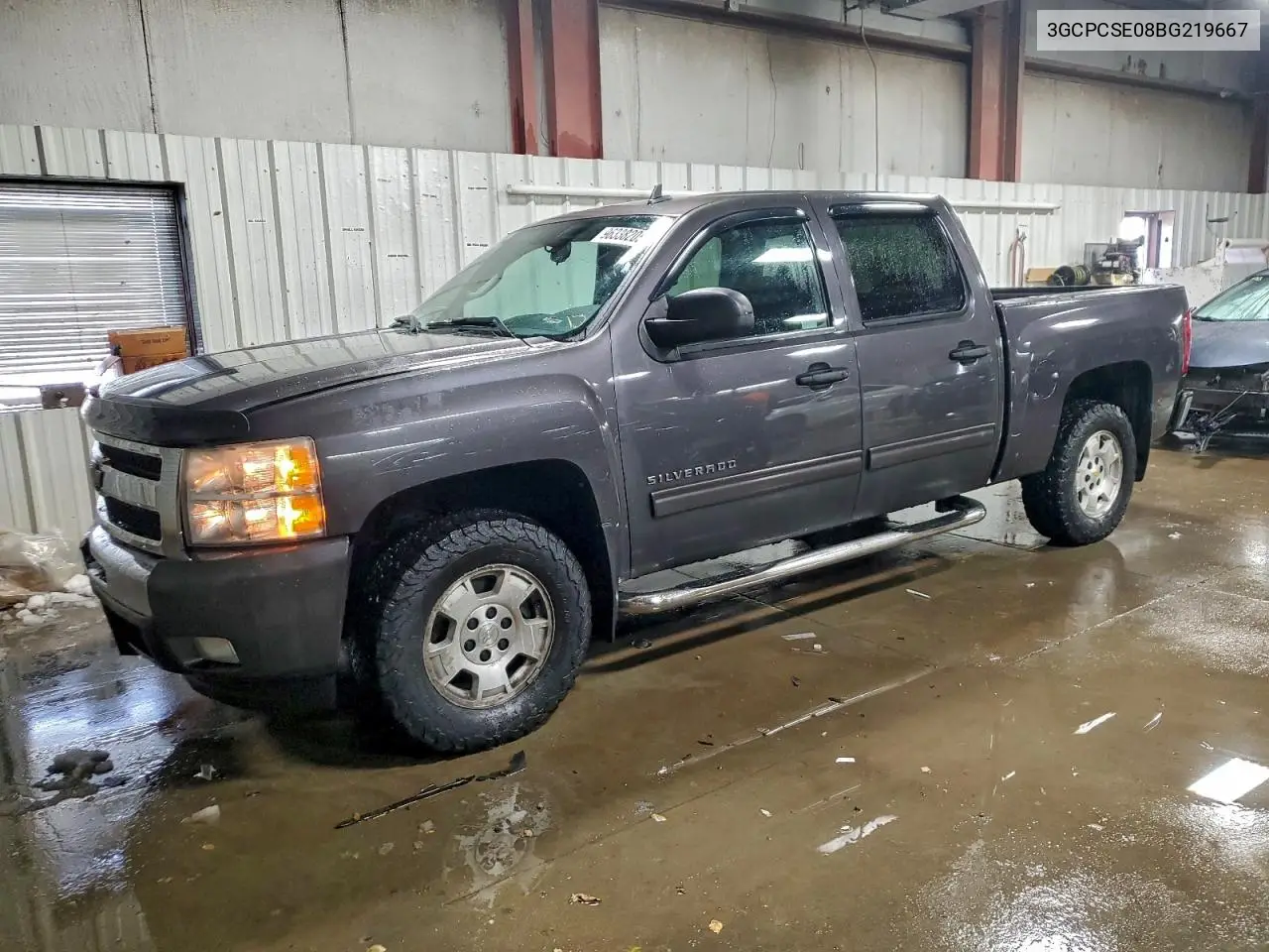 3GCPCSE08BG219667 2011 Chevrolet Silverado C1500 Lt
