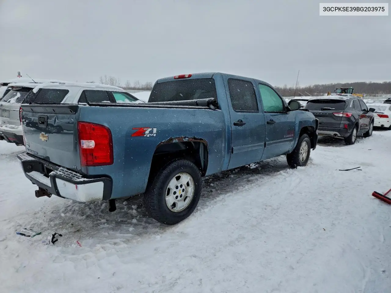 3GCPKSE39BG203975 2011 Chevrolet Silverado K1500 Lt