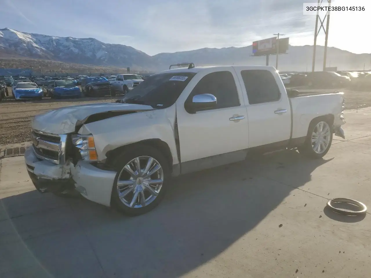 3GCPKTE38BG145136 2011 Chevrolet Silverado K1500 Ltz