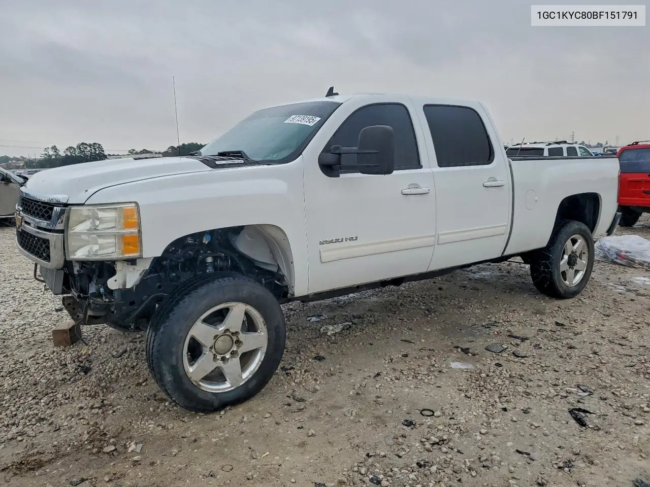1GC1KYC80BF151791 2011 Chevrolet Silverado K2500 Heavy Duty Ltz
