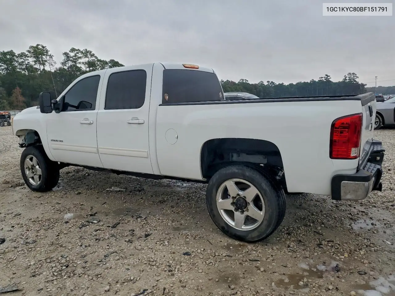 1GC1KYC80BF151791 2011 Chevrolet Silverado K2500 Heavy Duty Ltz