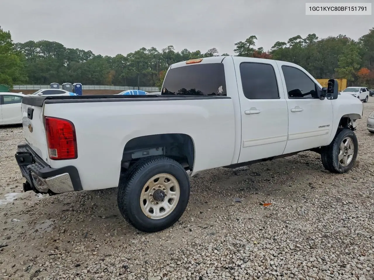 1GC1KYC80BF151791 2011 Chevrolet Silverado K2500 Heavy Duty Ltz