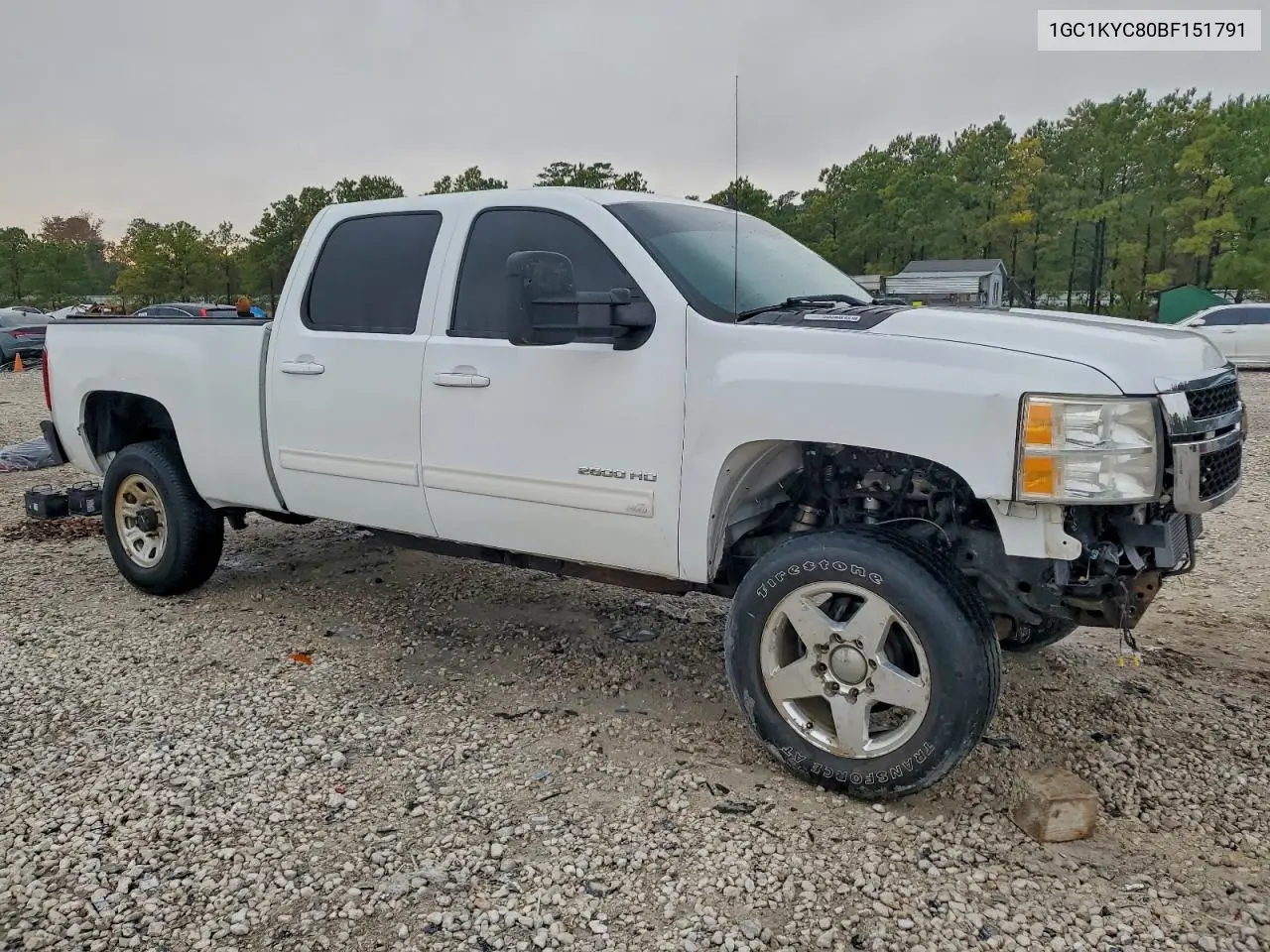 1GC1KYC80BF151791 2011 Chevrolet Silverado K2500 Heavy Duty Ltz