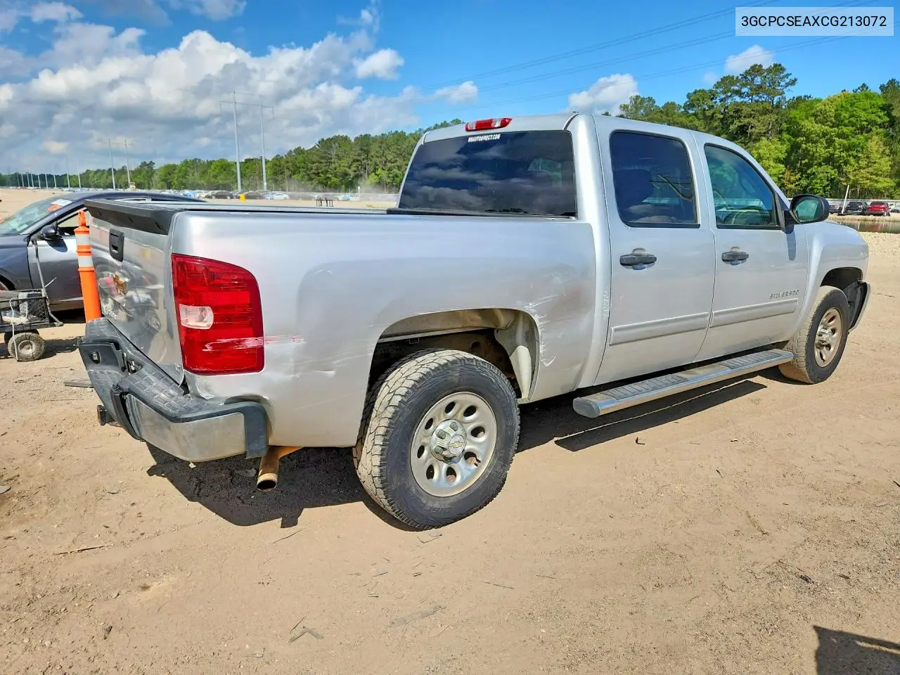 3GCPCSEAXCG213072 2012 Chevrolet Silverado C1500 Lt
