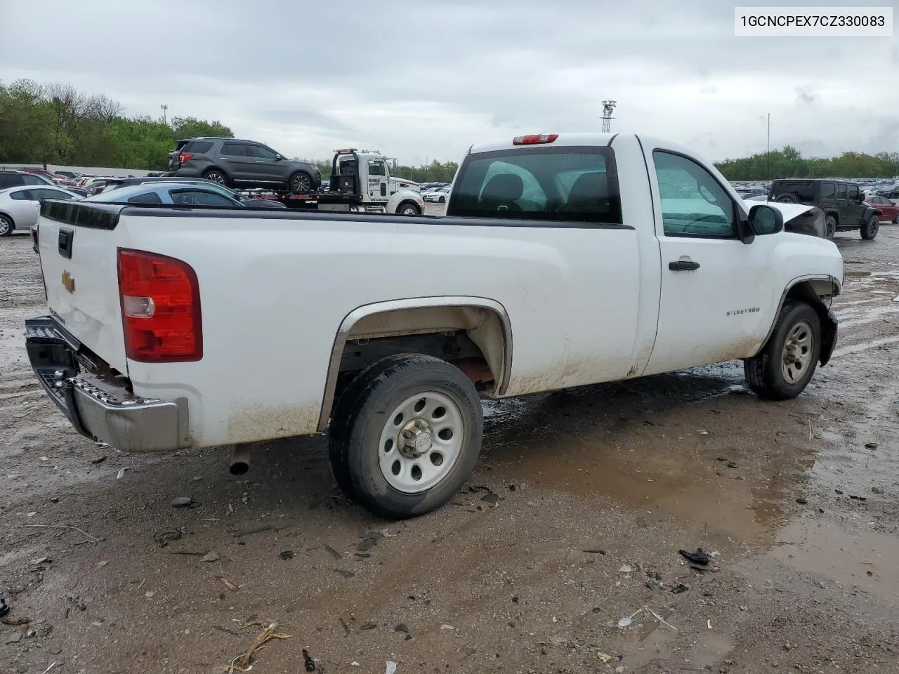 2012 Chevrolet Silverado C1500 VIN: 1GCNCPEX7CZ330083 Lot: 49861534