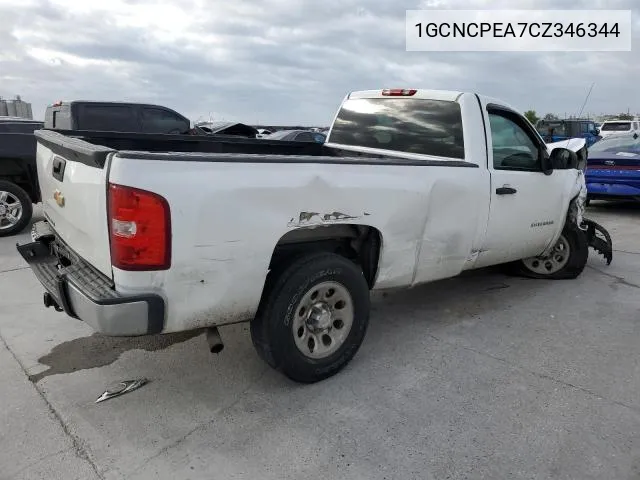 1GCNCPEA7CZ346344 2012 Chevrolet Silverado C1500