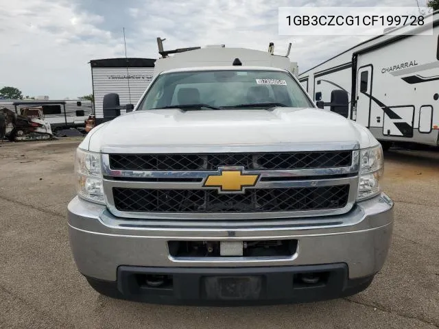 2012 Chevrolet Silverado C3500 VIN: 1GB3CZCG1CF199728 Lot: 62888524