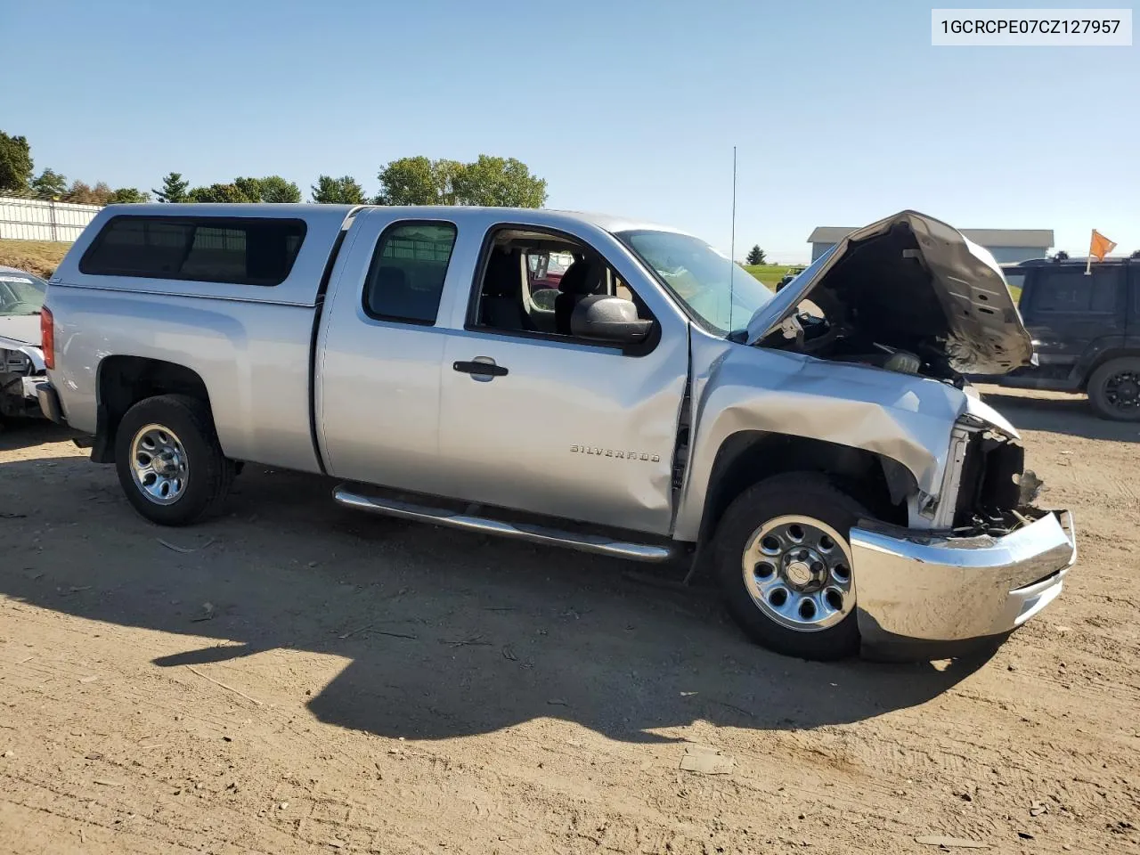 2012 Chevrolet Silverado C1500 VIN: 1GCRCPE07CZ127957 Lot: 72026034