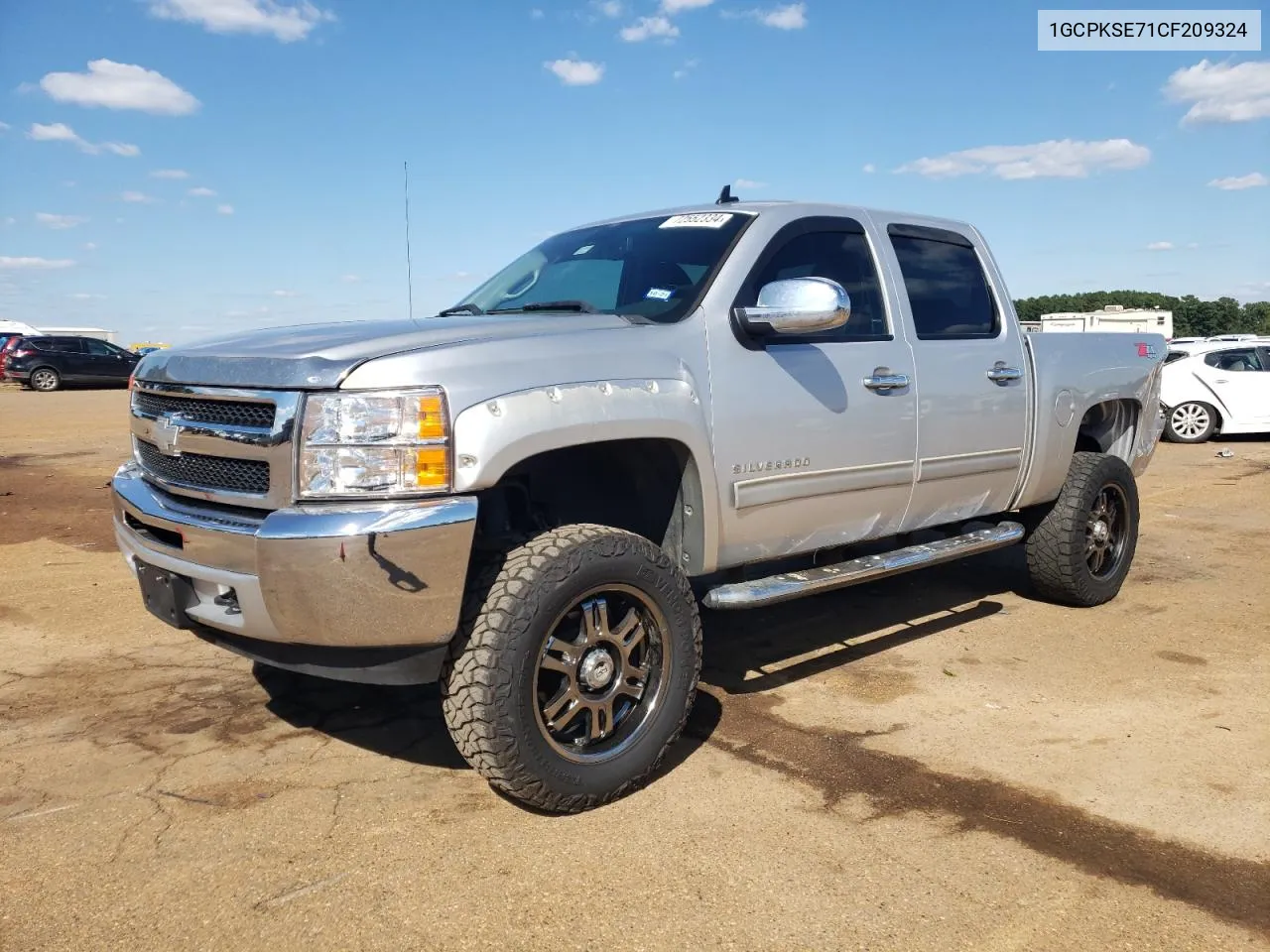 1GCPKSE71CF209324 2012 Chevrolet Silverado K1500 Lt