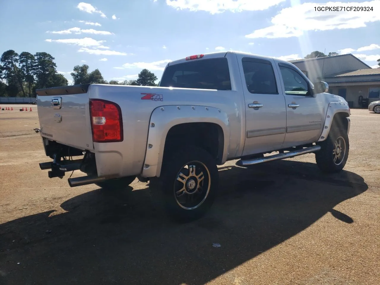 2012 Chevrolet Silverado K1500 Lt VIN: 1GCPKSE71CF209324 Lot: 72552334