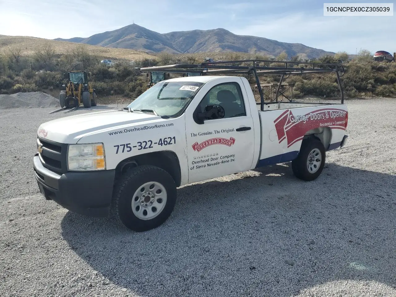 1GCNCPEX0CZ305039 2012 Chevrolet Silverado C1500