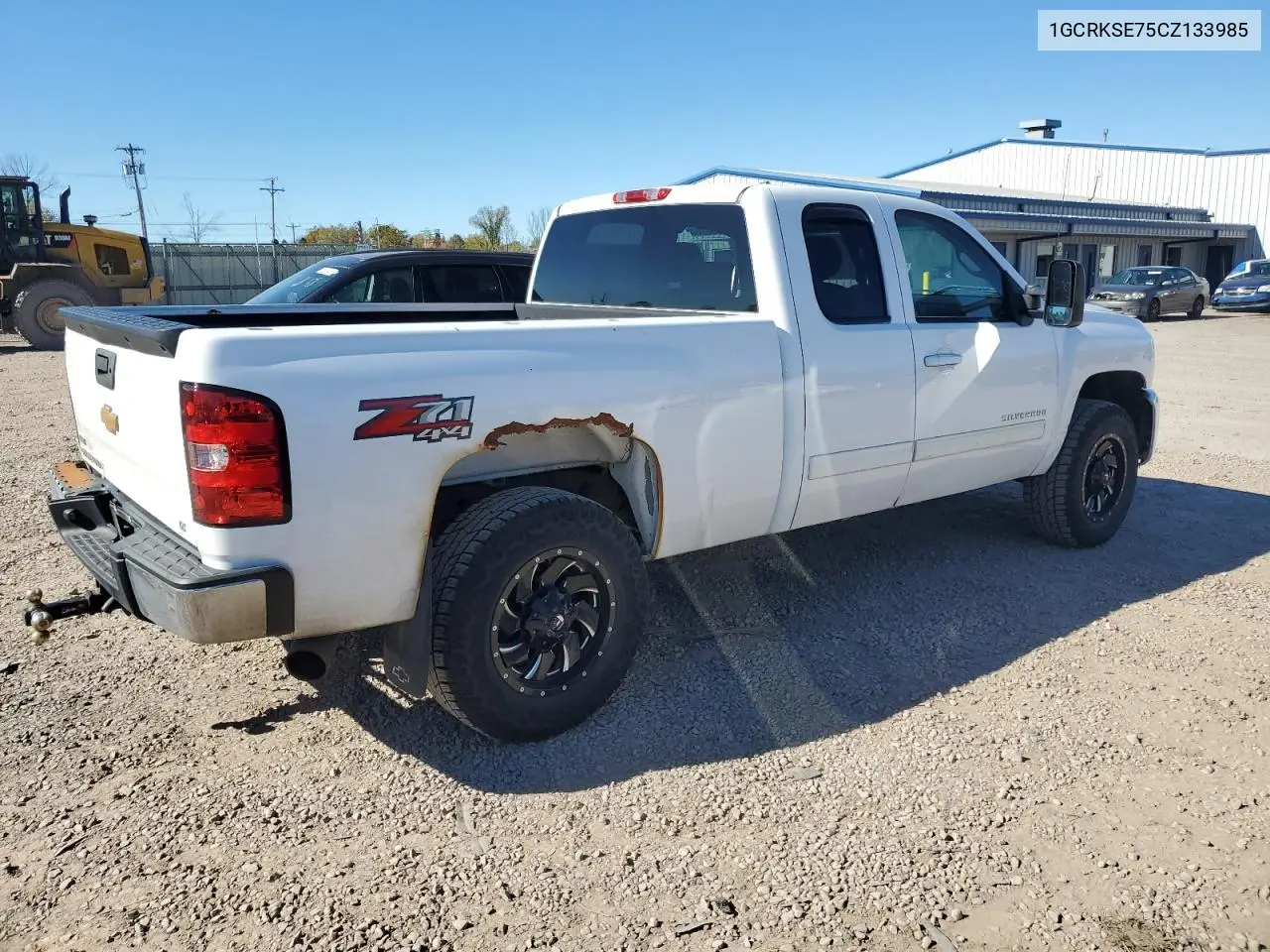 1GCRKSE75CZ133985 2012 Chevrolet Silverado K1500 Lt