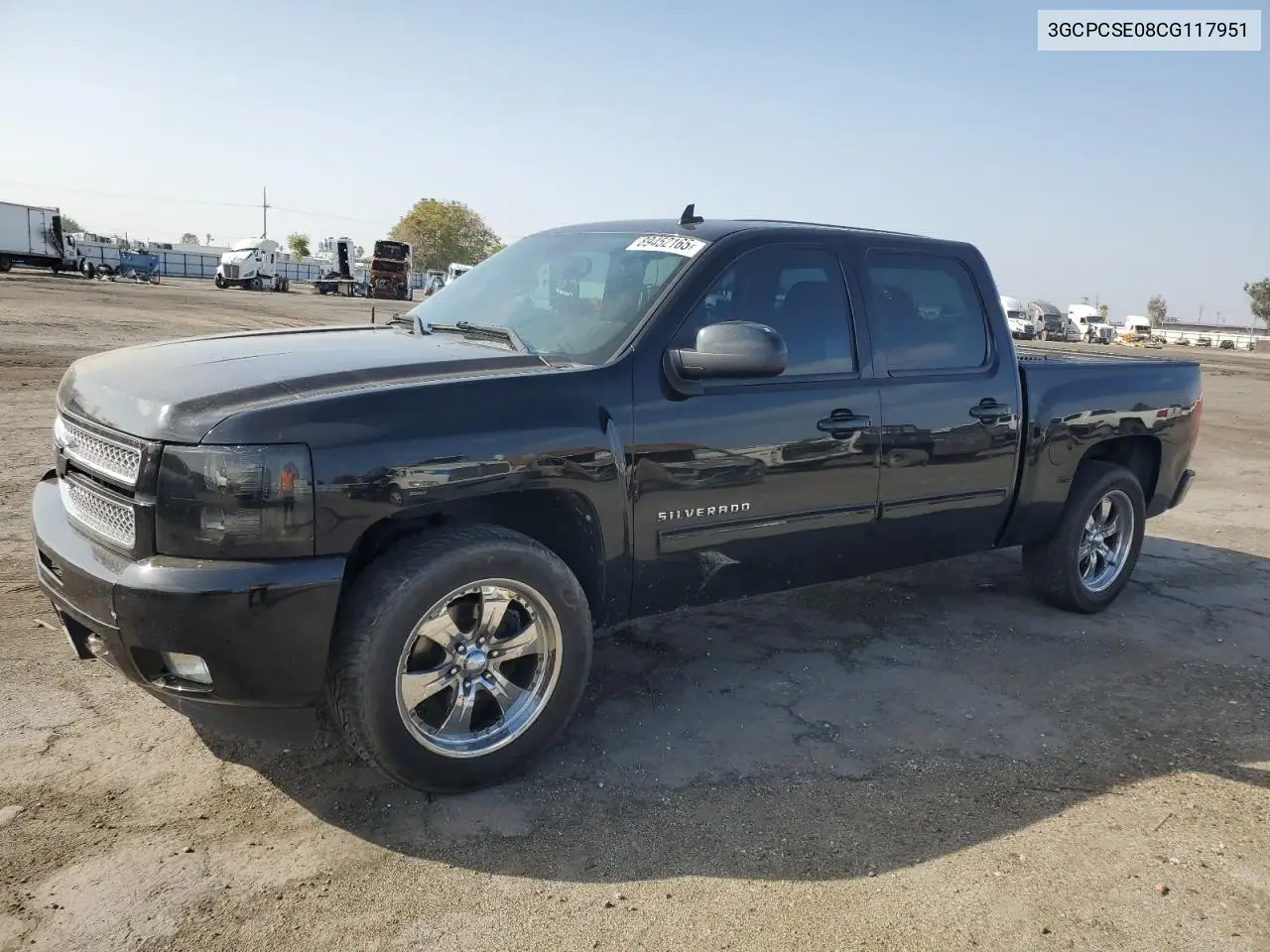 3GCPCSE08CG117951 2012 Chevrolet Silverado C1500 Lt