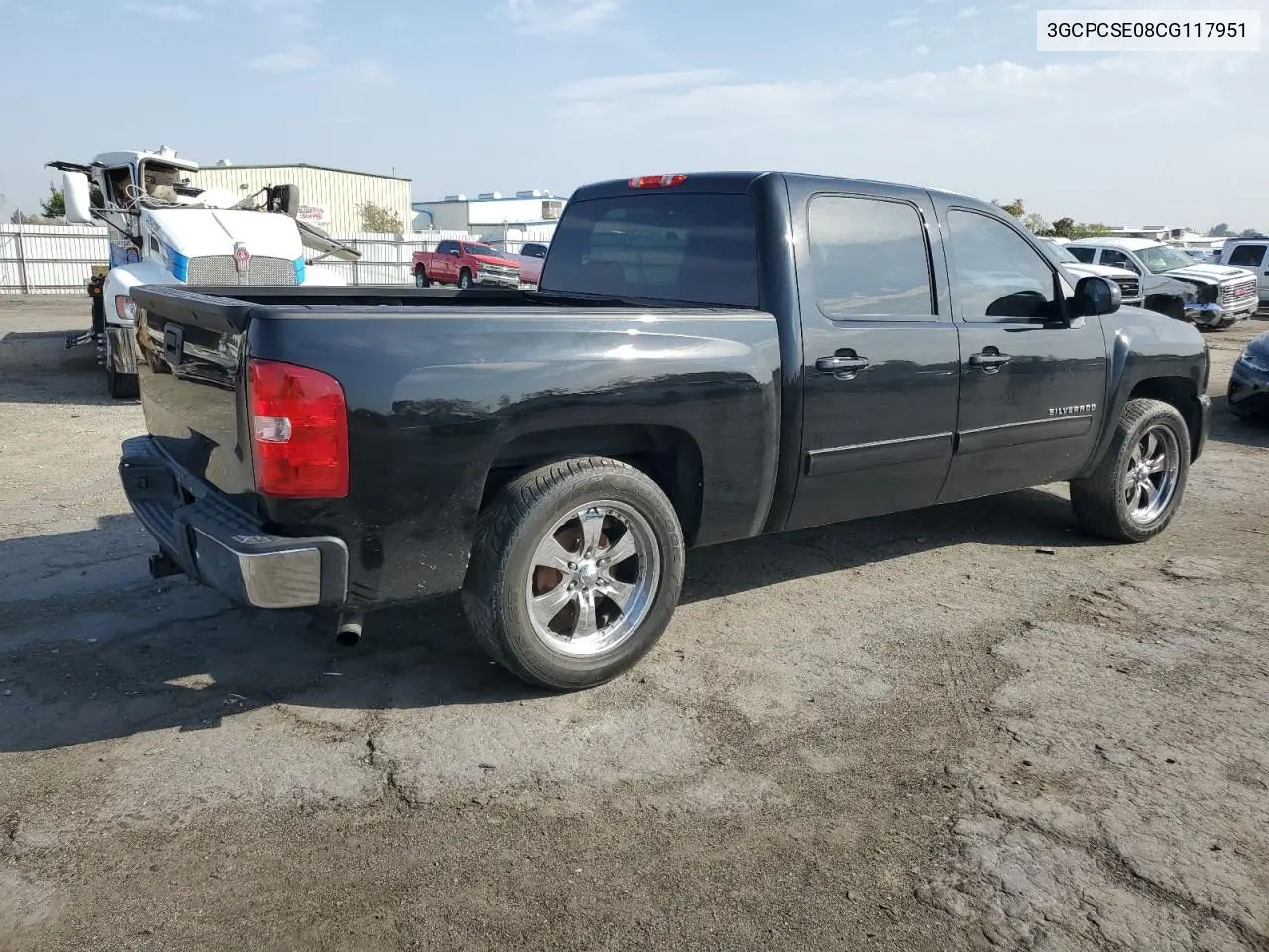 3GCPCSE08CG117951 2012 Chevrolet Silverado C1500 Lt