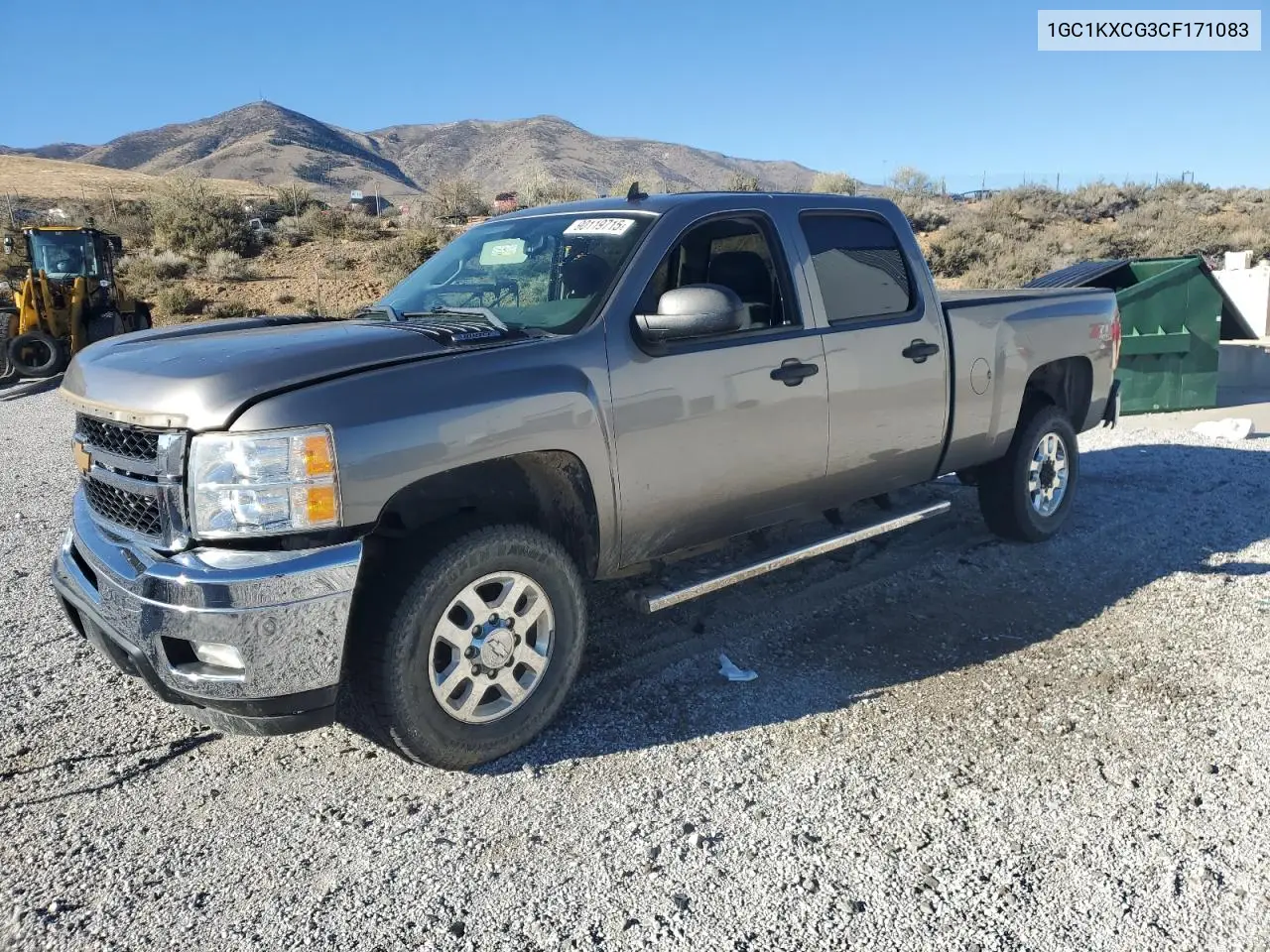 1GC1KXCG3CF171083 2012 Chevrolet Silverado K2500 Heavy Duty Lt