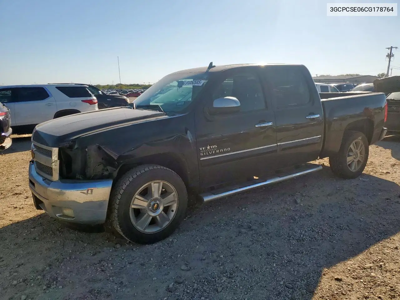 3GCPCSE06CG178764 2012 Chevrolet Silverado C1500 Lt