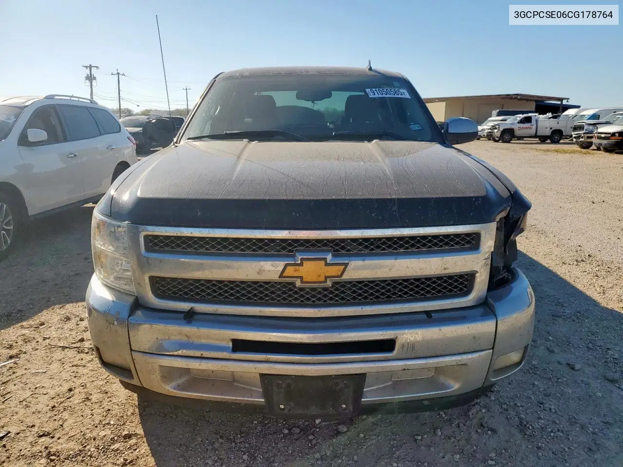 3GCPCSE06CG178764 2012 Chevrolet Silverado C1500 Lt