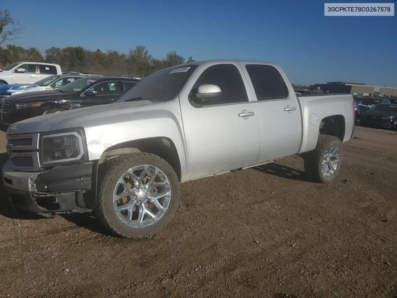 3GCPKTE78CG267578 2012 Chevrolet Silverado K1500 Ltz