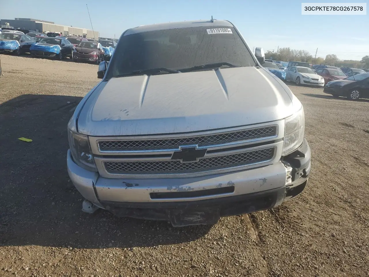 3GCPKTE78CG267578 2012 Chevrolet Silverado K1500 Ltz