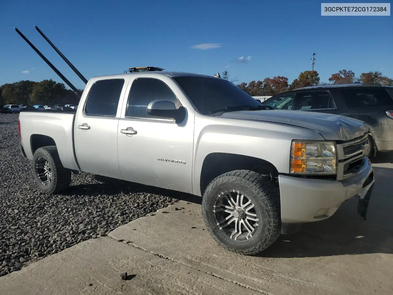 3GCPKTE72CG172384 2012 Chevrolet Silverado K1500 Ltz