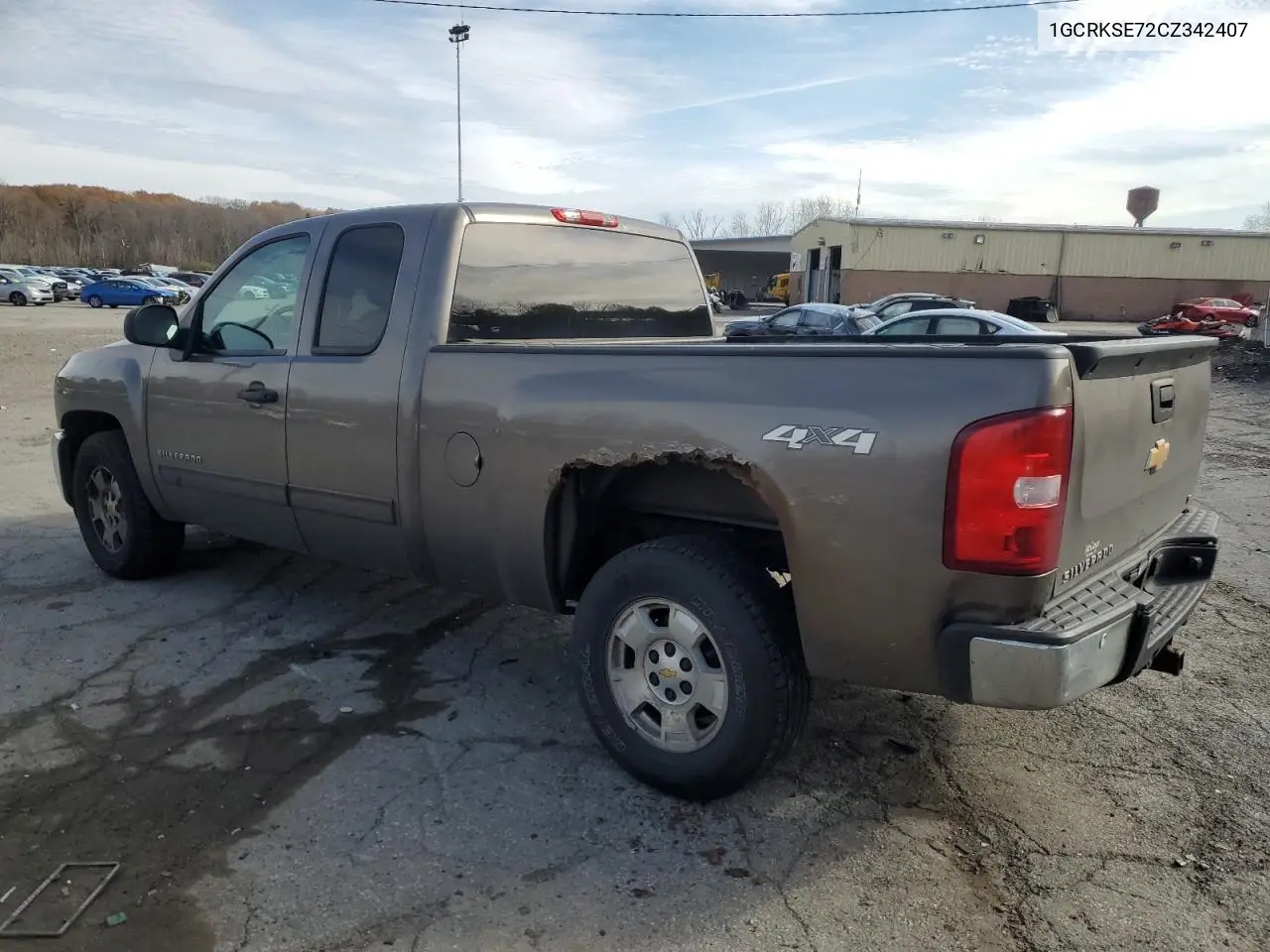 1GCRKSE72CZ342407 2012 Chevrolet Silverado K1500 Lt
