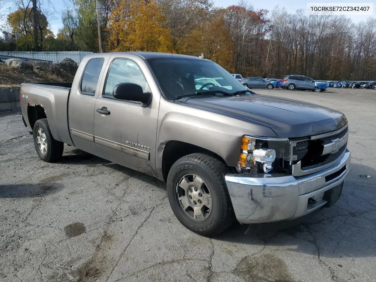 1GCRKSE72CZ342407 2012 Chevrolet Silverado K1500 Lt