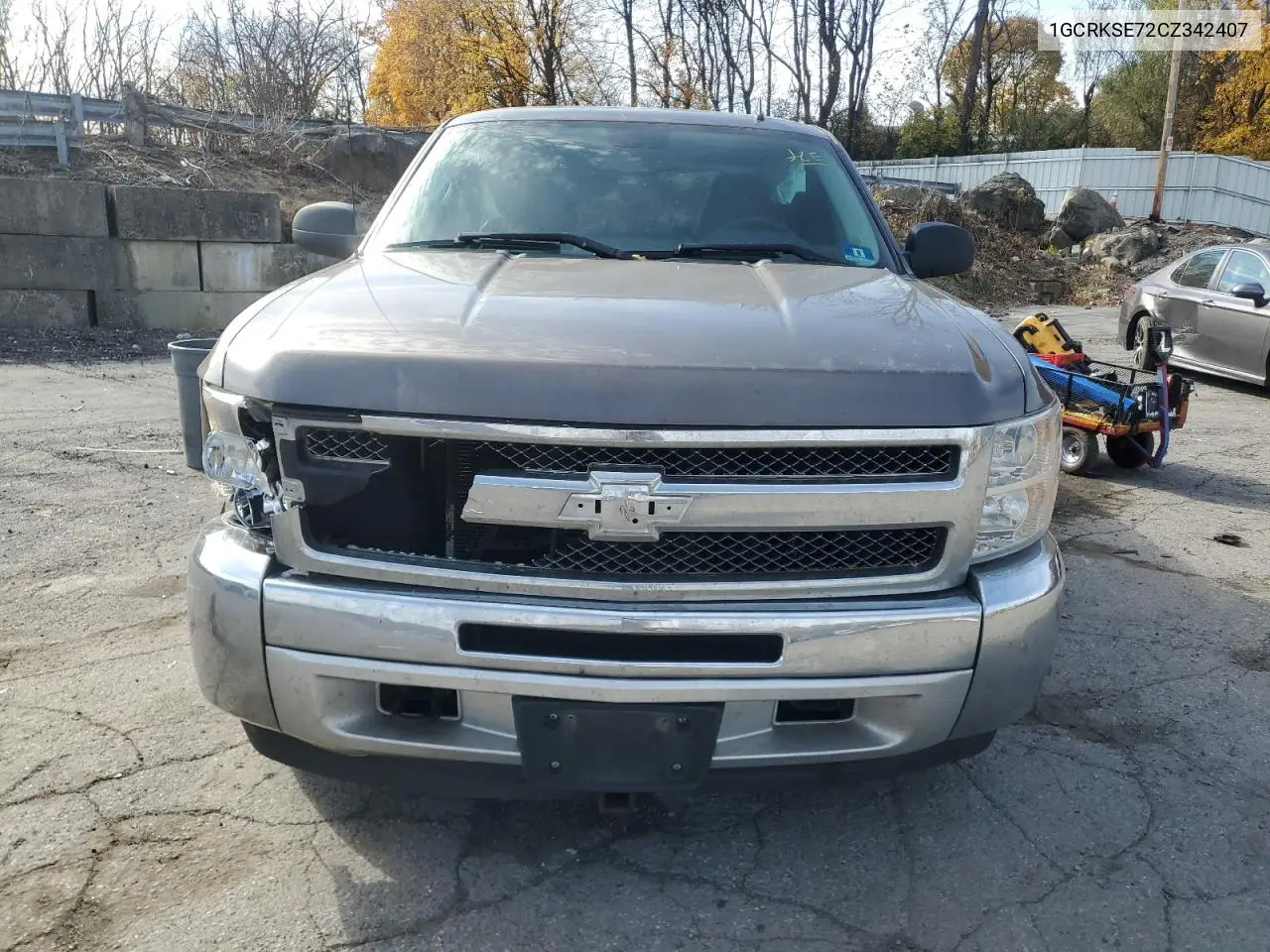 1GCRKSE72CZ342407 2012 Chevrolet Silverado K1500 Lt