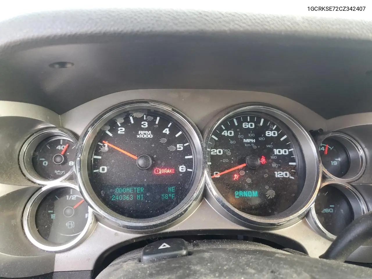 1GCRKSE72CZ342407 2012 Chevrolet Silverado K1500 Lt