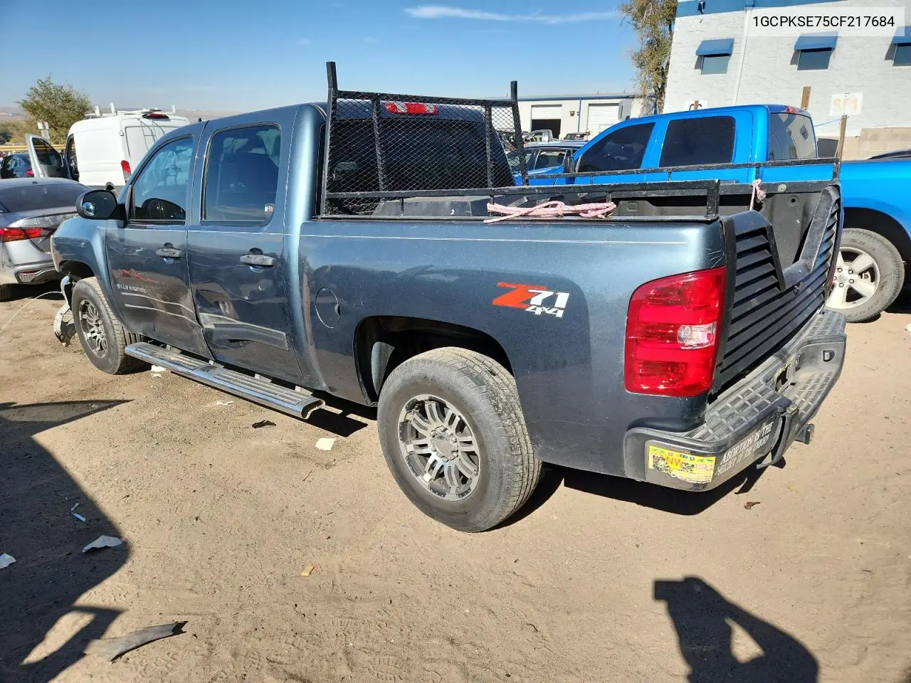 1GCPKSE75CF217684 2012 Chevrolet Silverado K1500 Lt