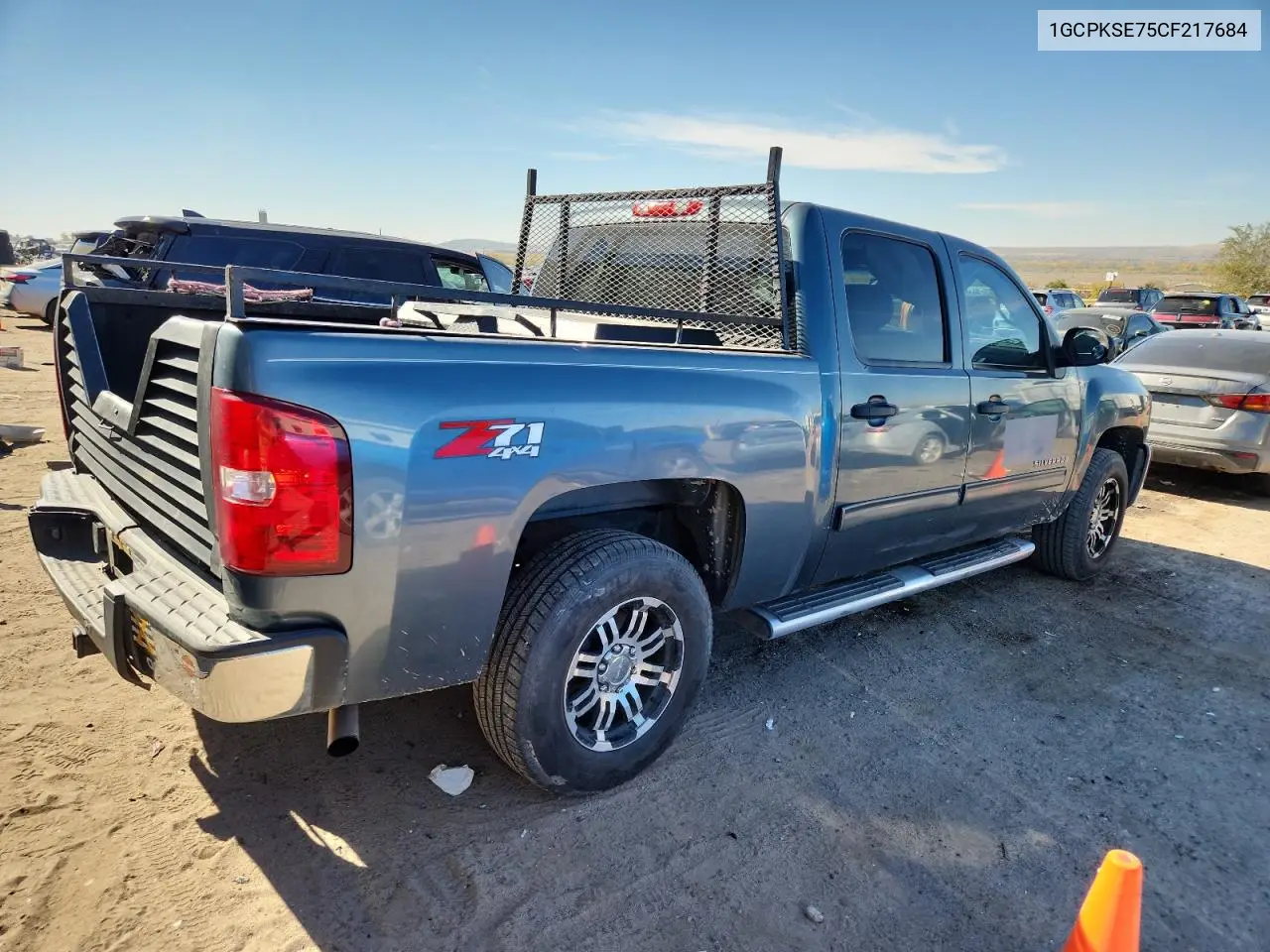1GCPKSE75CF217684 2012 Chevrolet Silverado K1500 Lt