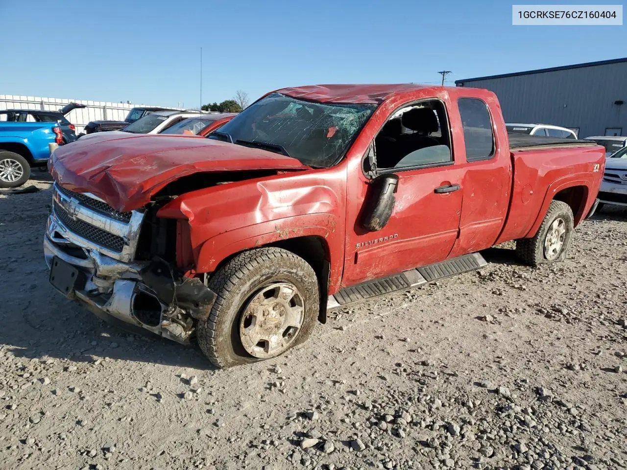 1GCRKSE76CZ160404 2012 Chevrolet Silverado K1500 Lt