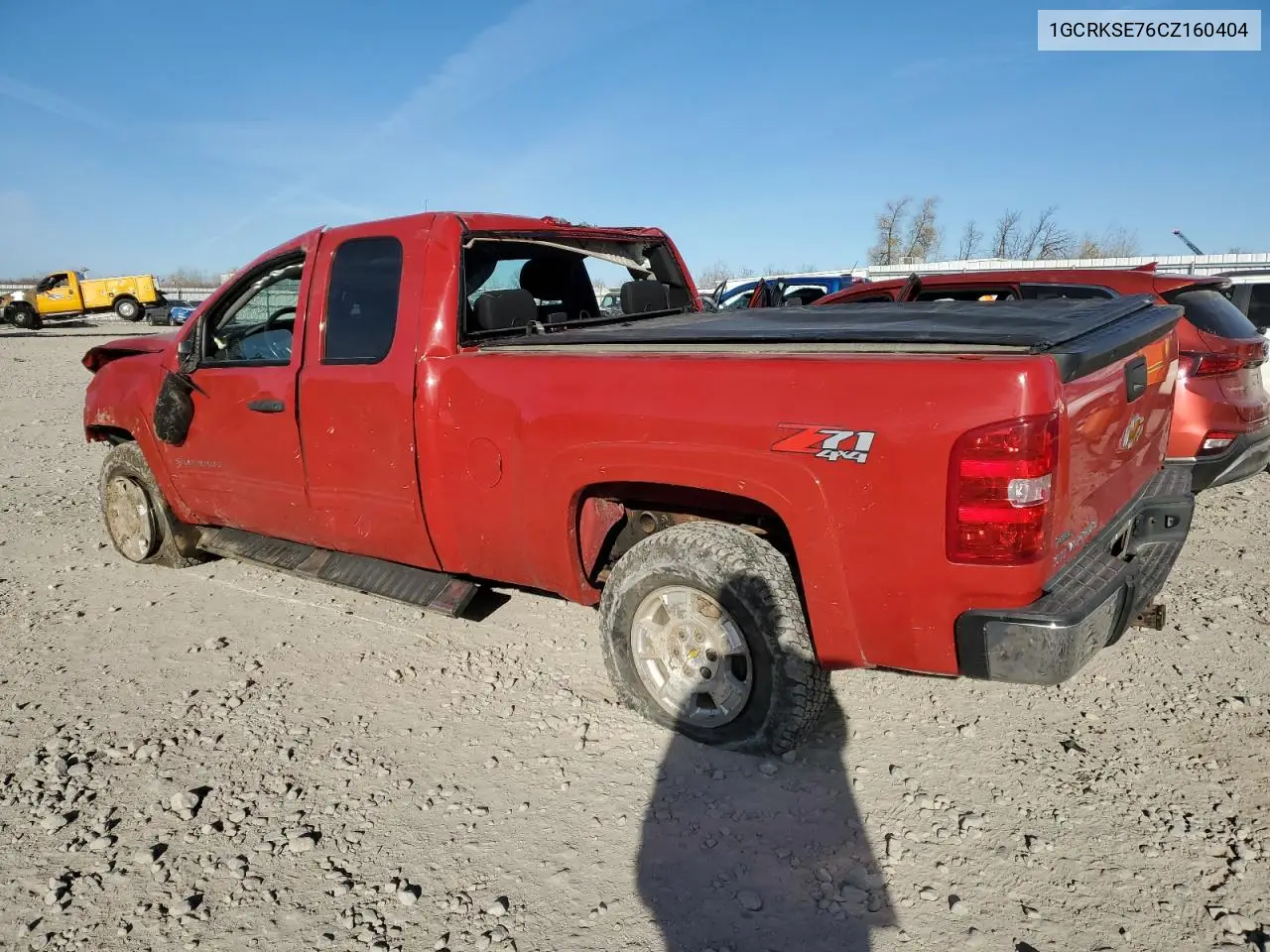 1GCRKSE76CZ160404 2012 Chevrolet Silverado K1500 Lt