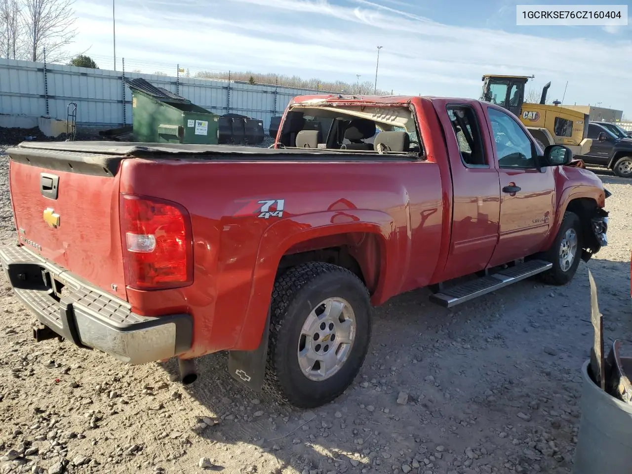 1GCRKSE76CZ160404 2012 Chevrolet Silverado K1500 Lt