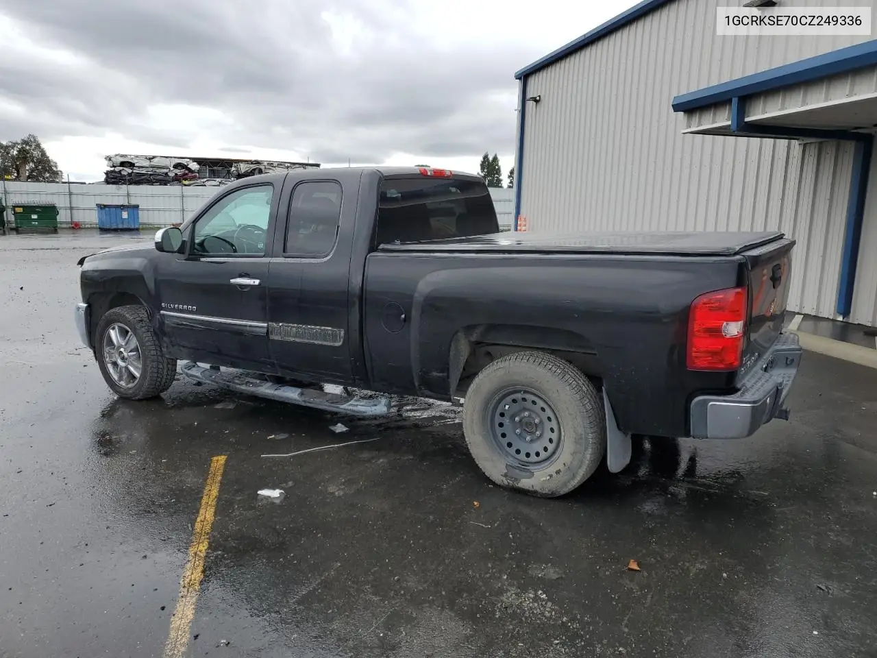 1GCRKSE70CZ249336 2012 Chevrolet Silverado K1500 Lt