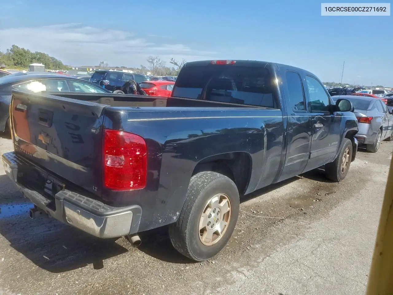 1GCRCSE00CZ271692 2012 Chevrolet Silverado C1500 Lt