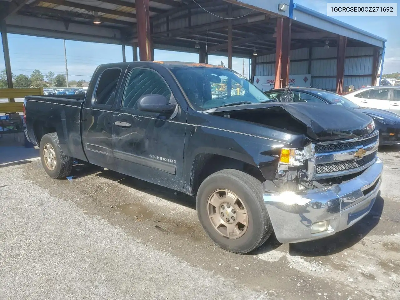 1GCRCSE00CZ271692 2012 Chevrolet Silverado C1500 Lt