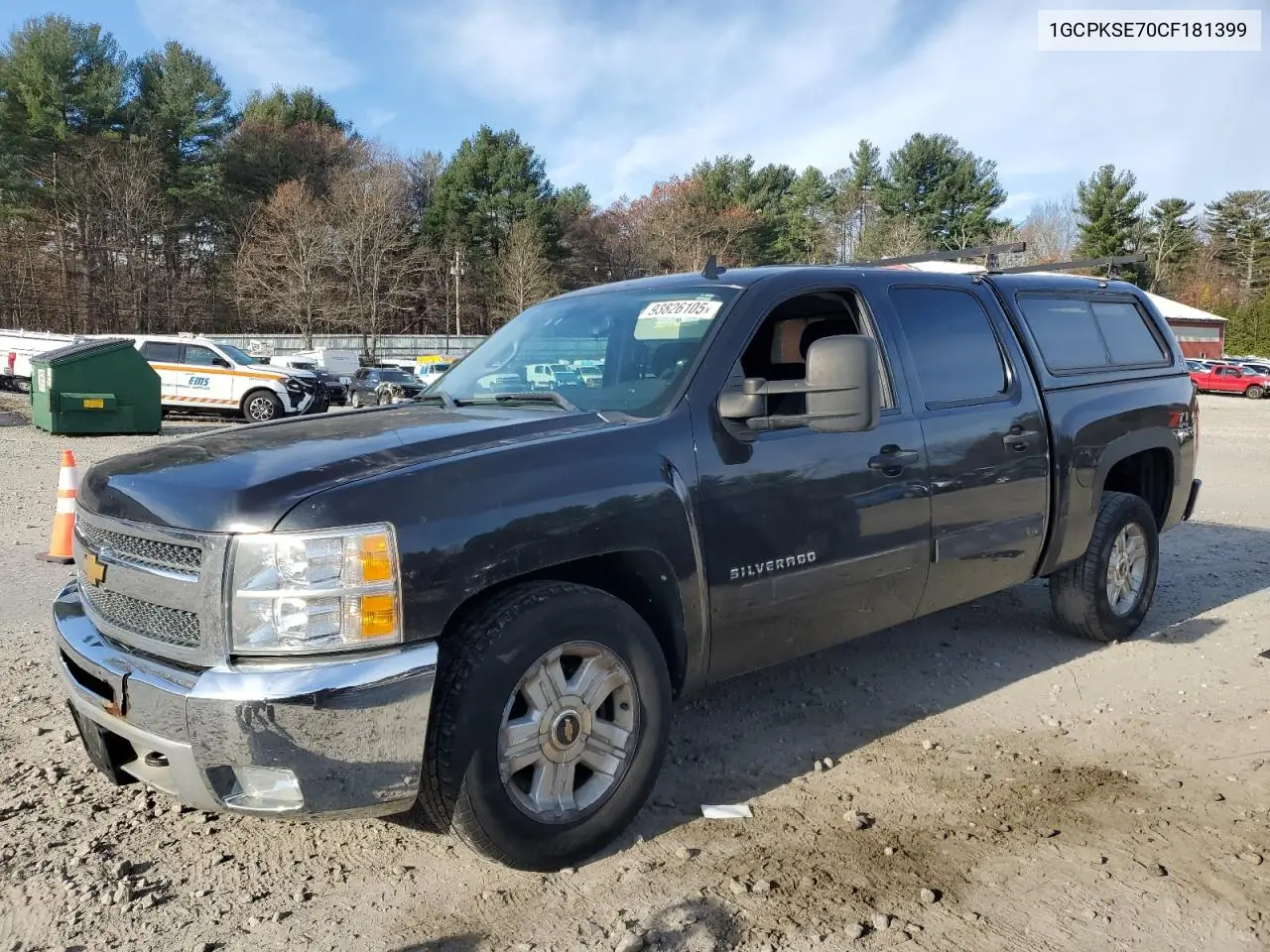 1GCPKSE70CF181399 2012 Chevrolet Silverado K1500 Lt