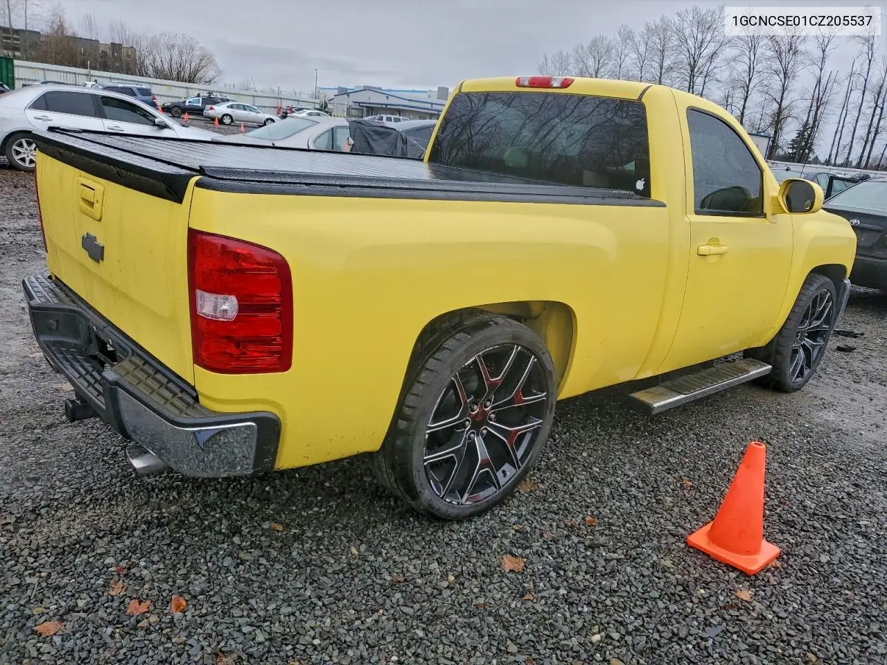 1GCNCSE01CZ205537 2012 Chevrolet Silverado C1500 Lt
